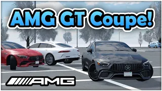 REVIEWING THE NEW AMG GT 4 DOOR! | Roblox Greenville