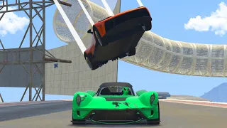 I'll do ANYTHING to finish above him on these GTA 5 Races...