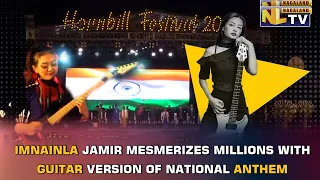 IMNAINLA JAMIR MESMERISES WORLD WITH GUITAR VERSION OF JANA GANA MANA