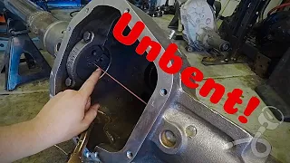 Dana 60 Straightening for Cheap: How to Straighten a Mildly Bent Superduty Front Axle with Heat