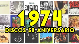 1974 - DISCOS que cumplen 50 AÑOS | ROCK PROGRESIVO