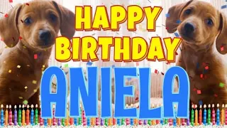 Happy Birthday Aniela! ( Funny Talking Dogs ) What Is Free On My Birthday