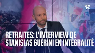 Retraites: l'interview de Stanislas Guerini sur BFMTV en intégralité