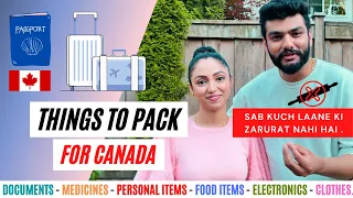 Packing for Canada | Things to Pack for Canada | Canada Packing List | Moving to Canada | Vancouver