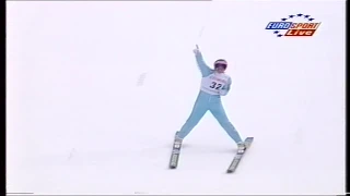 Sylvain Freiholz - 95m - Trondheim 22.02.1997 K90 - Ski Jumping - World Championships