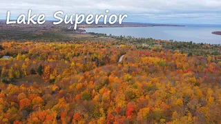 Lake Superior and the Upper Peninsula of Northern Michigan - 4K Drone Footage