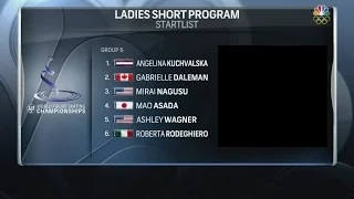 2016 Worlds - Ladies SP Group 6 NBCSN