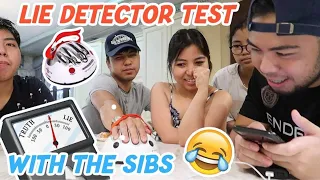 LIE DETECTOR TEST WITH MY SIBS! (Surprise for Chloe’s Bday)