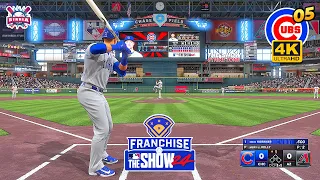 MLB The Show 24 Chicago Cubs vs Arizona Diamondbacks - Franchise Mode #5 - Gameplay PS5 4K 60FPS