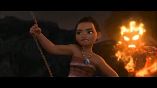 Moana (2016) Maui and Moana VS Te Kā Final Fight Scene | Movie Clips HD #9