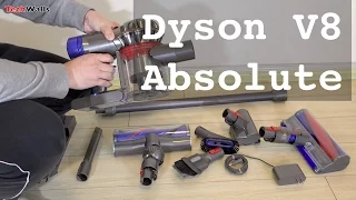 Dyson V8 Absolute Cord-Free Vacuum Cleaner Unboxing