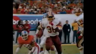 Highlights of Super Bowl XXII - Washington Football Team vs Denver Broncos - Timmy Smith