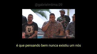 MELHOR EU IR/MENOS É MAIS (LYRICS STATUS)