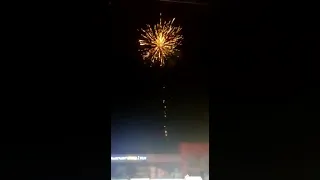 Свадебный фейерверк Wedding fireworks #kyznecofff2016 Парковый фейерверк. Горизонт.