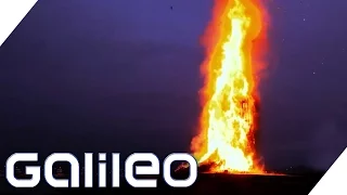 Das größte Lagerfeuer der Welt in Norwegen | Galileo | ProSieben