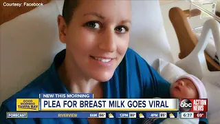 St. Pete mom battling cancer turns to Facebook to find breast milk donations