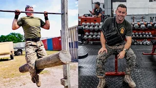 REAL STRENGTH😱U.S. Marine with Crazy Skills🔥💪 -  Michael Eckert