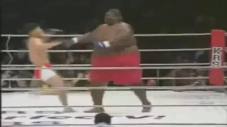 Emanuel Yarbrough (Sumo) Vs Daiju Takase  (MMA) Fight!