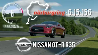 ASSOLUTO RACING | NÜRBURGRING NORDSHLEIFE | NISSAN GT-R R35 07' (6:15:156)