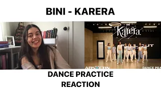 BINI ‘Karera’ Dance Practice (Reaction)