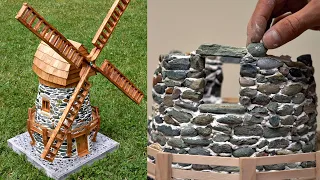 Mini Windmill Construction | Stone Masonry