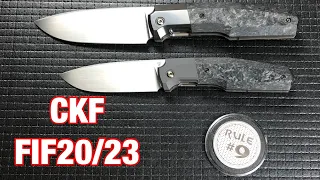 CKF Phillipe Jourget FIF20/23 Knife Review/Comparison