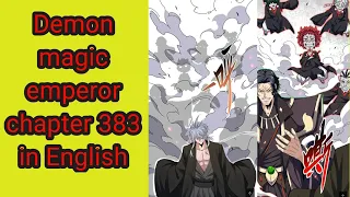 Demon magic emperor chapter 383 in English