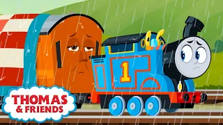 Thomas & Friends™ All Engines Go - Best Moments | A Quiet Delivery + more Kids Cartoons