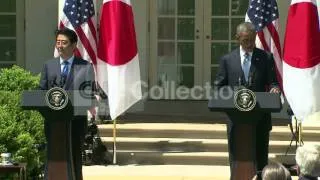 OBAMA JAPANESE PM JOINT PRSR WALK UP