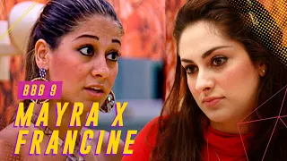 "EU SOU BURRA?" FRANCINE E MAÍRA CARDI BATEM BOCA E BRIGAM FEIO! | BIG BROTHER BRASIL 9