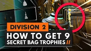 How to Get 9 SECRET Backpack Trophies (Keychains) in The Division 2