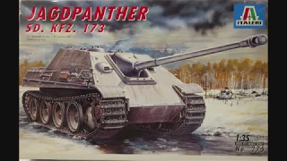 Italeri 1/35 Jagdpanther Sd.Kfz.173 Kit# 275