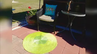 Dollar  tree DIY outdoor rug