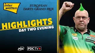 NEW DARTS? NO PROBLEM! | Day Two Evening Highlights | 2022 European Darts Grand Prix