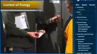 Lockout : Tagout   Put a Lock on Hazardous Energy Course Preview