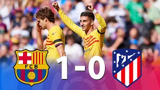 Barcelona vs Atletico Madrid [1-0], La Liga 2023 - MATCH REVIEW