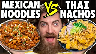 Mexican Thai Food vs. Thai Mexican Food Taste Test