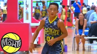 Caleb Kim is a BLUR at 2016 EBC Jr All American Camp - Class of 2022