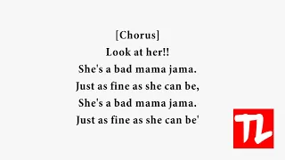 Carl Carlton – She's A Bad Mama Jama Lyrics (Lyric video)