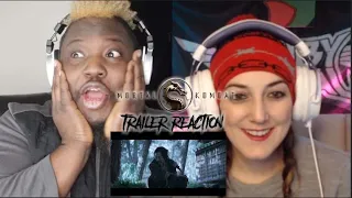 Mortal Kombat Trailer Reaction! GET OVER HERE