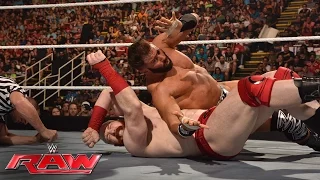 Zack Ryder vs. Sheamus: Raw, July 11, 2016