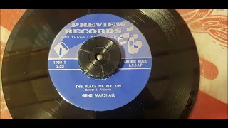 Gene Marshall - The Place Of My Kin - Preview 1938 Song Poem