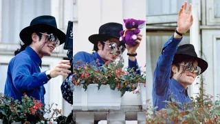 Michael Jackson playing hide and seek to his fans ❤