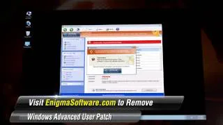 Speed Up PC: Remove Windows Advanced User Patch Rogue AntiSpyware