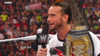 CM Punk funny/savage moments