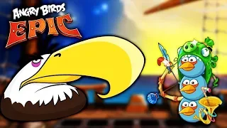 САМОЕ БЫСТРОЕ ОСВОБОЖДЕНИЕ СИНЕЙ ТРОИЦЫ! Мультик игра про СЕРДИТЫХ ПТИЧЕК Angry Birds Epic
