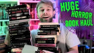 HUGE HORROR PAPERBACK HAUL!