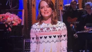 Emma Stone opened her “SNL” Monologue december 3, 2016 | Emma Stone ‘SNL’ Monologue