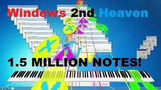 [Black MIDI] Halloween Special - Windows Second Heaven 1.5 Million Notes