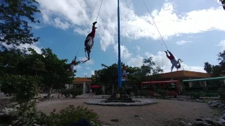 Mayan Priest Ritual, Tulum ruins